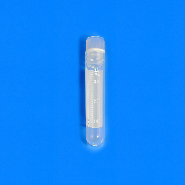Cryotube stérile 3.6ml fond rond – Sachet x100